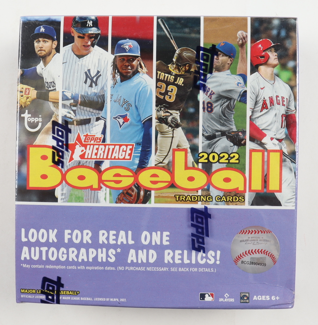 2022 Topps Heritage Baseball Mega Box with (15) Packs at PristineAuction.com 2022 Topps Heritage Baseball Mega Box with (15) Packs at PristineAuction.com