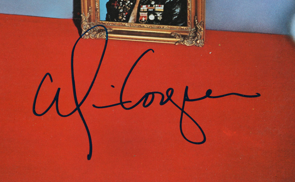 Alice Cooper Signed "Special Forces" Vinyl Record Album (PA & JSA) at PristineAuction.com Alice Cooper Signed "Special Forces" Vinyl Record Album (PA & JSA) at PristineAuction.com