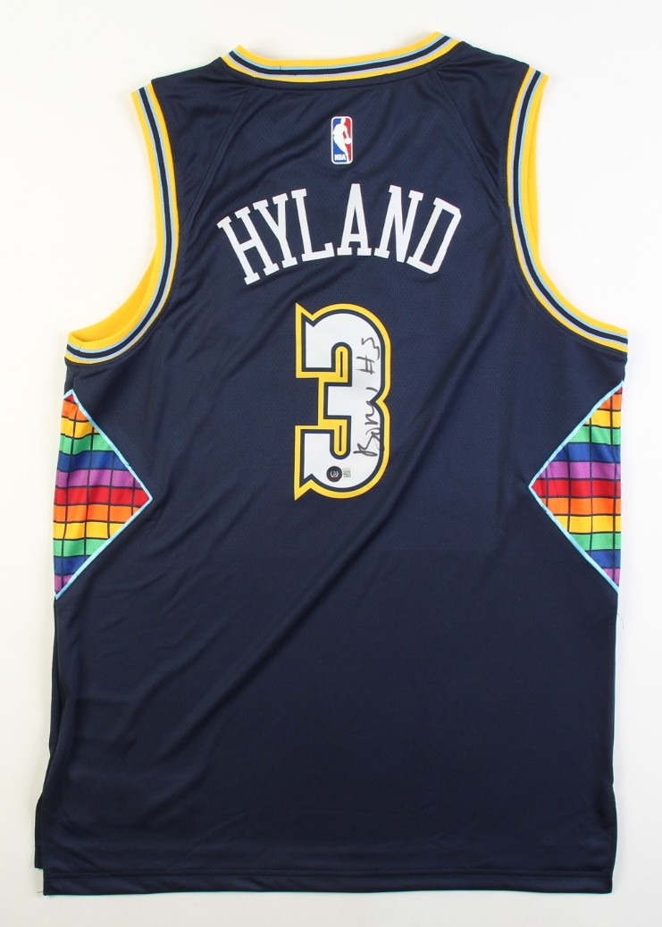 Bones Hyland Signed Jersey (Beckett) at PristineAuction.com Bones Hyland Signed Jersey (Beckett) at PristineAuction.com