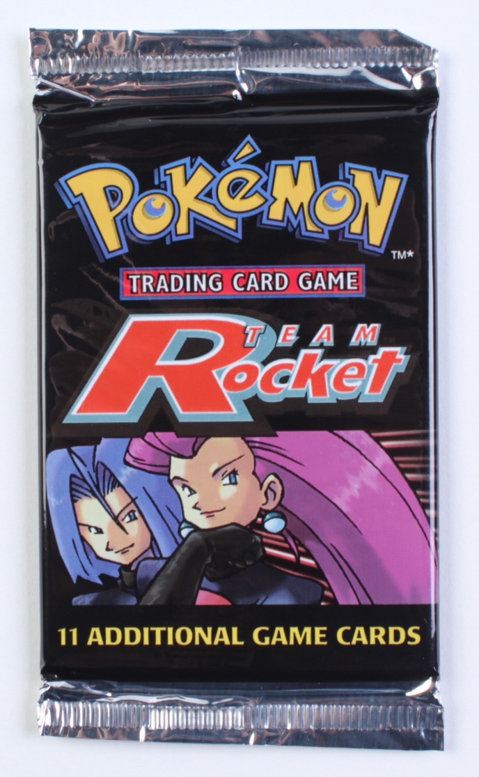 Pokemon Team Rocket Booster Pack with (11) Cards at PristineAuction.com Pokemon Team Rocket Booster Pack with (11) Cards at PristineAuction.com