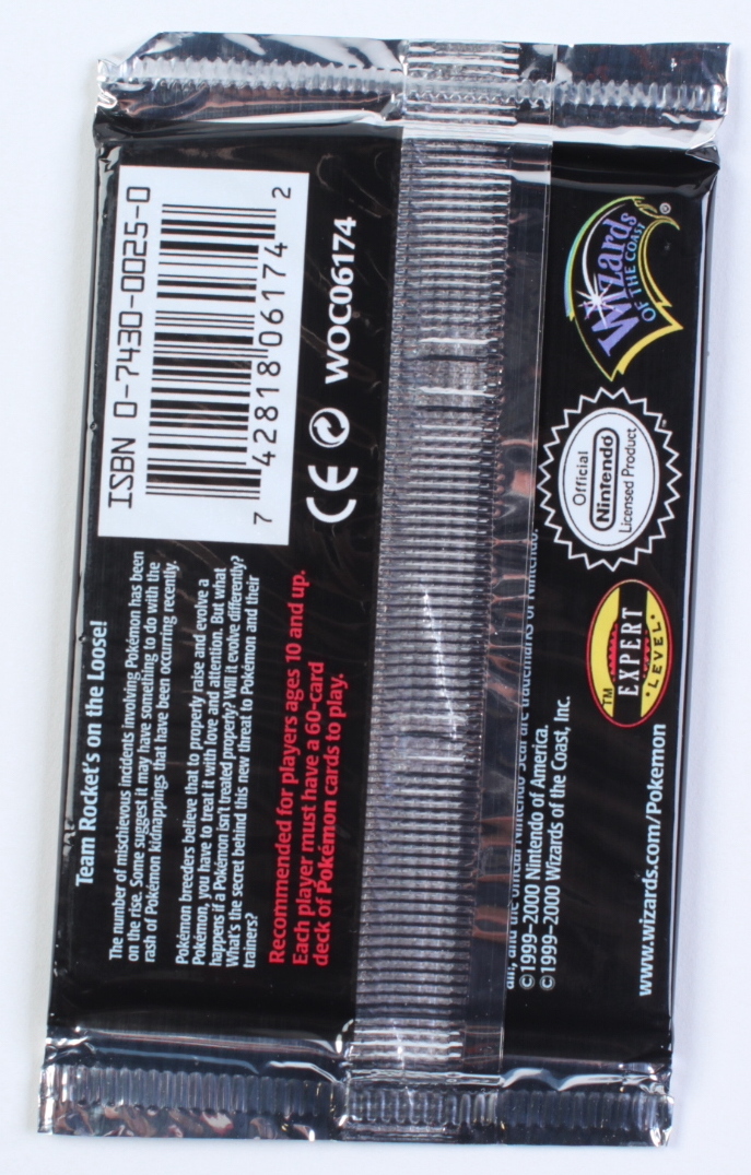 Pokemon Team Rocket Booster Pack with (11) Cards at PristineAuction.com Pokemon Team Rocket Booster Pack with (11) Cards at PristineAuction.com