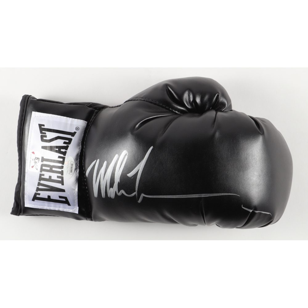 Gant de boxe Everlast dédicacé signé Mike Tyson JSA COA sans vitrine