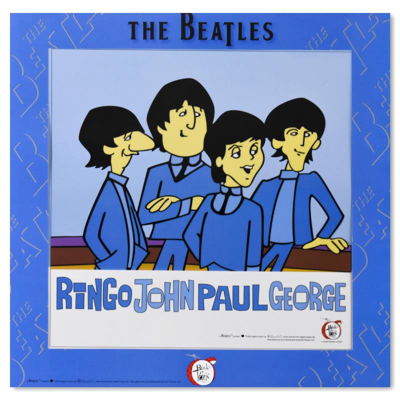 The Beatles "Moonlight Boat" LE 18x18 Matted Sericel (Artova) at PristineAuction.com The Beatles "Moonlight Boat" LE 18x18 Matted Sericel (Artova) at PristineAuction.com