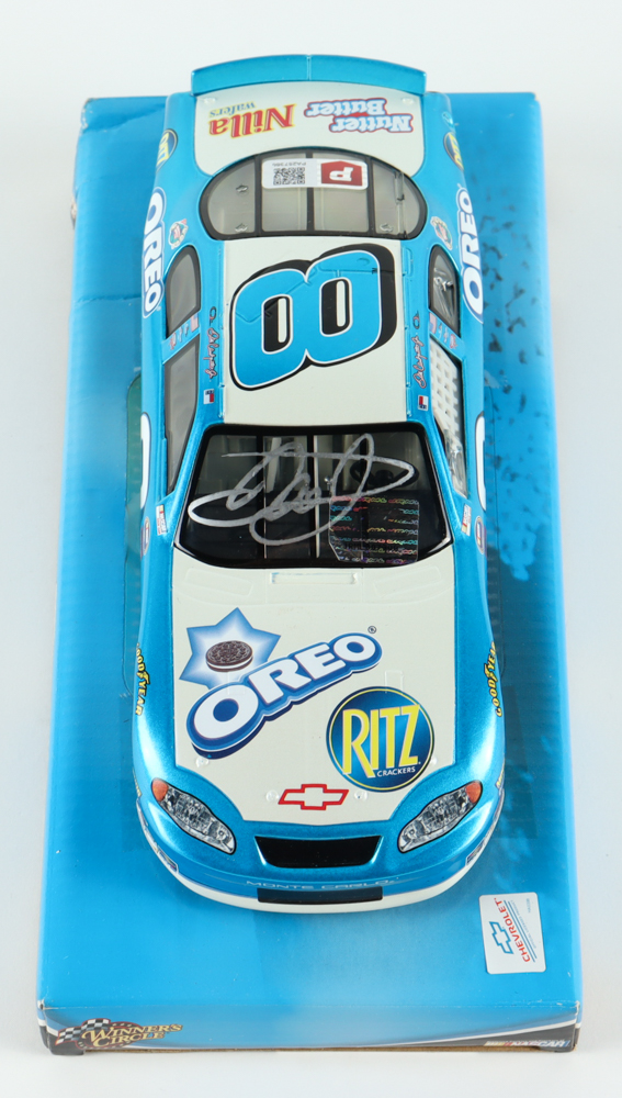 Dale Earnhardt Jr. Signed NASCAR #8 Oreo / Ritz Monte Carlo - 1:24 Premium Winner's Circle Diecast Car (Dale Jr. & PA) at PristineAuction.com Dale Earnhardt Jr. Signed NASCAR #8 Oreo / Ritz Monte Carlo - 1:24 Premium Winner's Circle Diecast Car (Dale Jr. & PA) at PristineAuction.com
