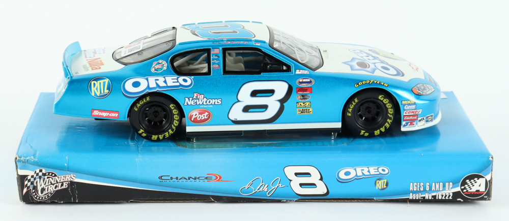 Dale Earnhardt Jr. Signed NASCAR #8 Oreo / Ritz Monte Carlo - 1:24 Premium Winner's Circle Diecast Car (Dale Jr. & PA) at PristineAuction.com Dale Earnhardt Jr. Signed NASCAR #8 Oreo / Ritz Monte Carlo - 1:24 Premium Winner's Circle Diecast Car (Dale Jr. & PA) at PristineAuction.com