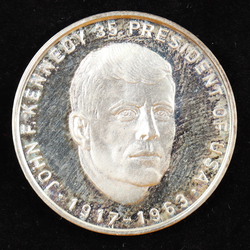 John F. Kennedy Commemorative Token at PristineAuction.com John F. Kennedy Commemorative Token at PristineAuction.com