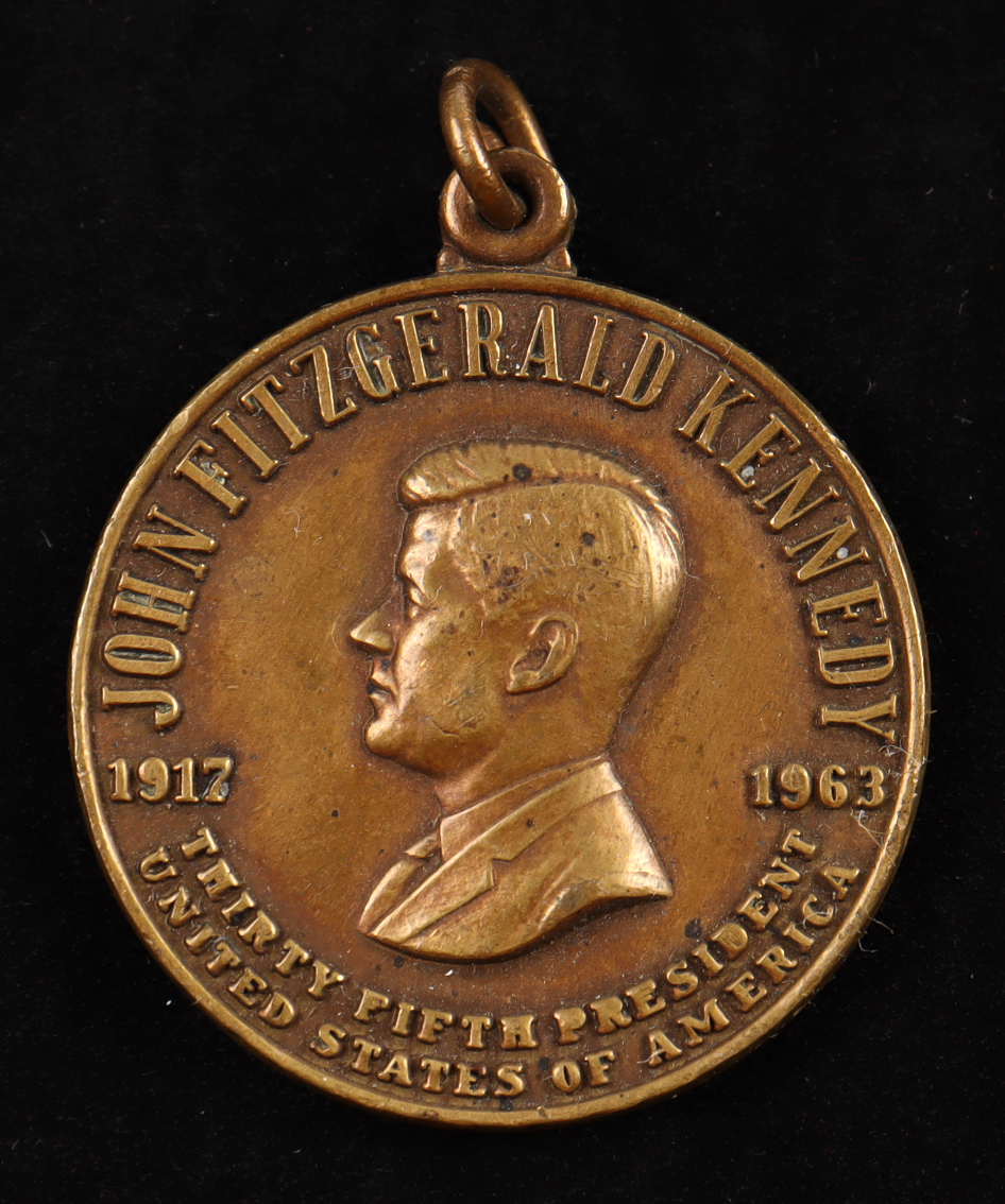 John F. Kennedy Commemorative "Ask Not" Token at PristineAuction.com John F. Kennedy Commemorative "Ask Not" Token at PristineAuction.com