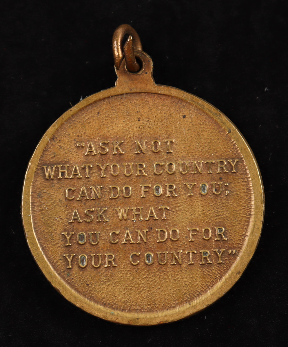 John F. Kennedy Commemorative "Ask Not" Token at PristineAuction.com John F. Kennedy Commemorative "Ask Not" Token at PristineAuction.com