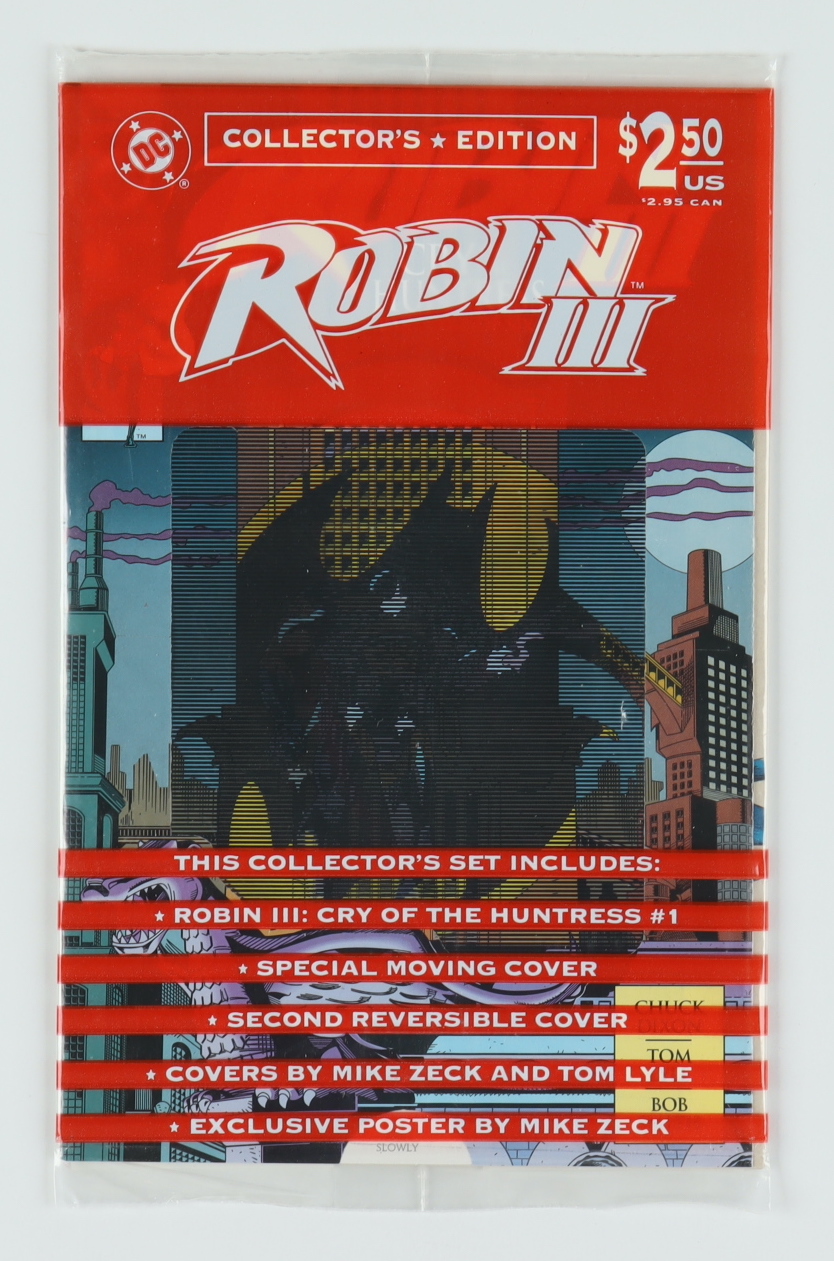 1992 "Robin III: Cry of the Huntress" Issue #1E DC Comic Book at PristineAuction.com 1992 "Robin III: Cry of the Huntress" Issue #1E DC Comic Book at PristineAuction.com