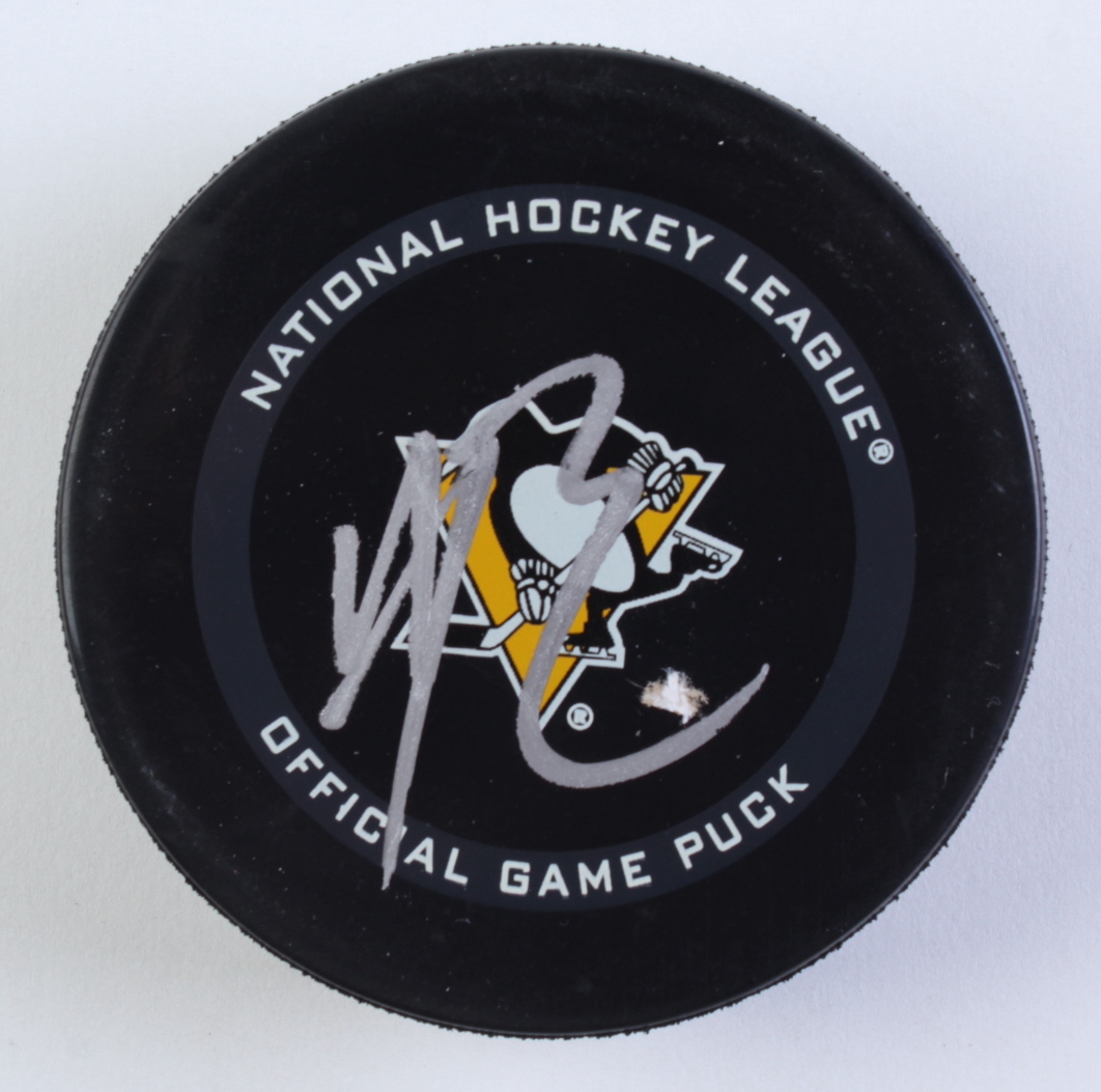 Jeff Carter Signed Penguins Logo Hockey Puck (JSA) at PristineAuction.com Jeff Carter Signed Penguins Logo Hockey Puck (JSA) at PristineAuction.com