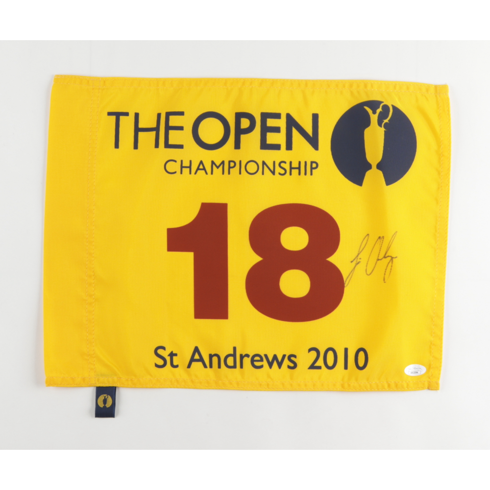 Louis Oosthuizen Signed 2010 The Open Championship St. Andrews Golf Pin