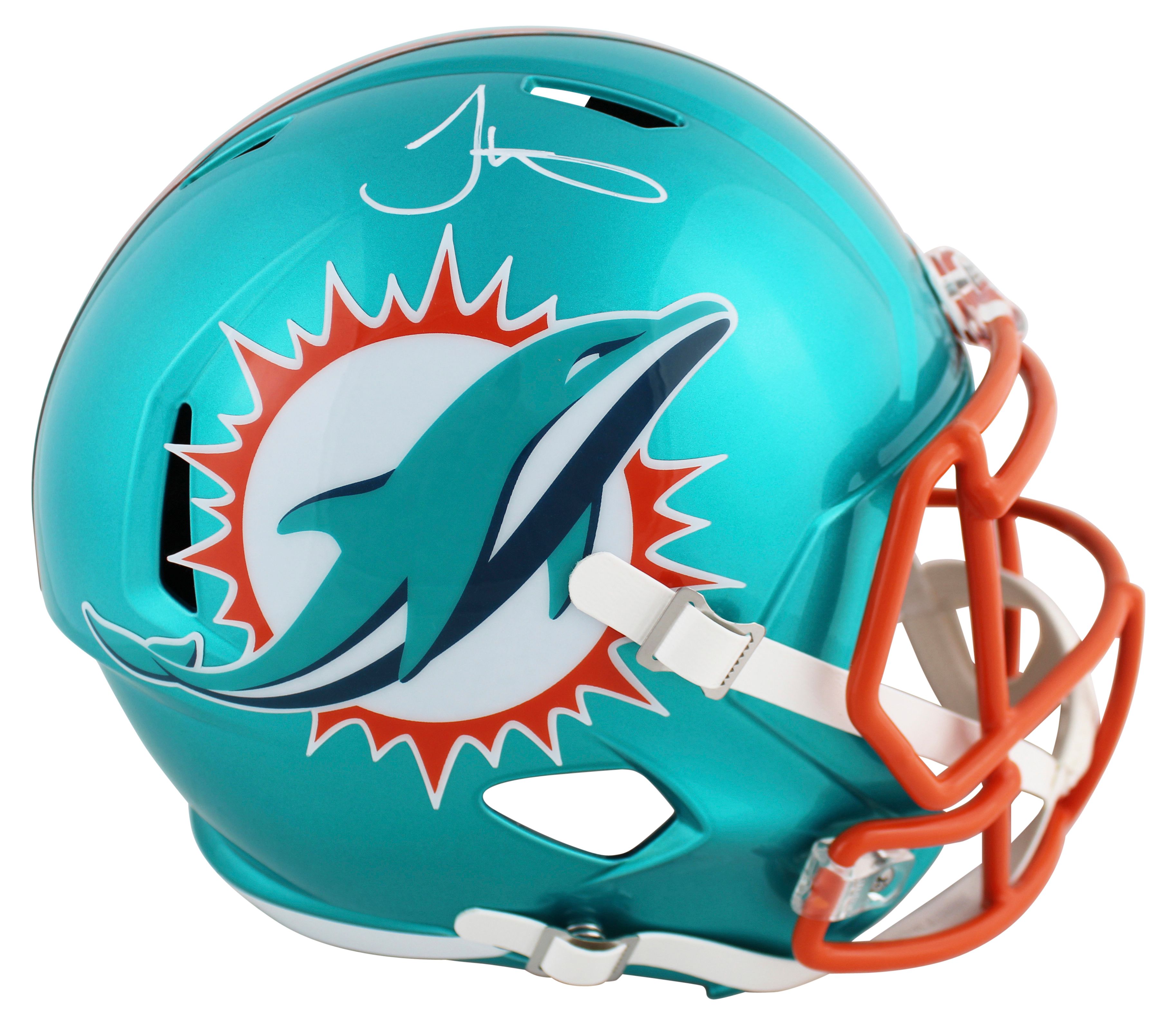 Tyreek Hill Signed Dolphins Full-Size Flash Alternate Speed Helmet (Beckett) at PristineAuction.com Tyreek Hill Signed Dolphins Full-Size Flash Alternate Speed Helmet (Beckett) at PristineAuction.com