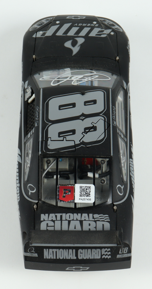 Dale Earnhardt Jr. Signed NASCAR #88 AMP Energy / Mt. Dew ARC Black Label 2008 Impala SS - 1:24 Premium Action Diecast Car (Dale Jr. & PA) (Imperfect) at PristineAuction.com Dale Earnhardt Jr. Signed NASCAR #88 AMP Energy / Mt. Dew ARC Black Label 2008 Impala SS - 1:24 Premium Action Diecast Car (Dale Jr. & PA) (Imperfect) at PristineAuction.com