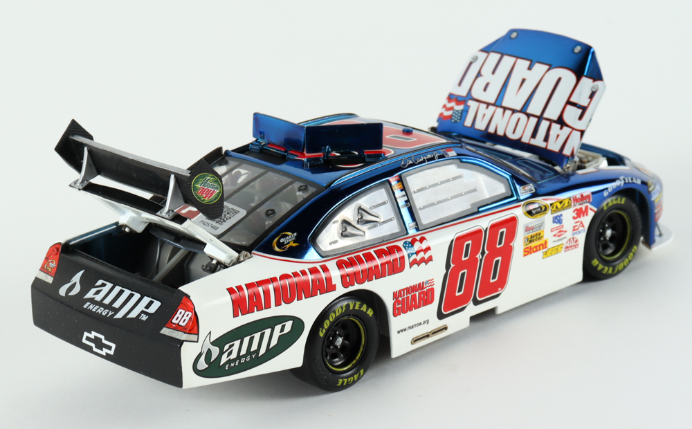 Dale Earnhardt Jr. Signed NASCAR #88 National Guard / AMP Energy 2009 Impala SS - Color Chrome - 1:24 Premium Diecast Car (Dale Jr. & PA) at PristineAuction.com Dale Earnhardt Jr. Signed NASCAR #88 National Guard / AMP Energy 2009 Impala SS - Color Chrome - 1:24 Premium Diecast Car (Dale Jr. & PA) at PristineAuction.com