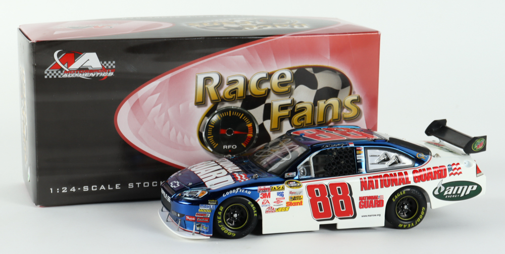 Dale Earnhardt Jr. Signed NASCAR #88 National Guard / AMP Energy 2009 Impala SS - Color Chrome - 1:24 Premium Diecast Car (Dale Jr. & PA) at PristineAuction.com Dale Earnhardt Jr. Signed NASCAR #88 National Guard / AMP Energy 2009 Impala SS - Color Chrome - 1:24 Premium Diecast Car (Dale Jr. & PA) at PristineAuction.com
