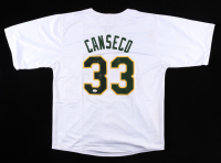 Jose Canseco Signed Jersey Inscribed "40/40" (JSA) at PristineAuction.com