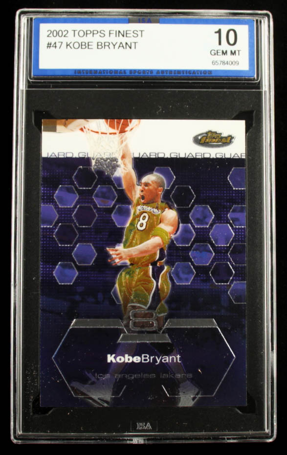Kobe Bryant 2002-03 Finest #47 (ISA 10) at PristineAuction.com Kobe Bryant 2002-03 Finest #47 (ISA 10) at PristineAuction.com