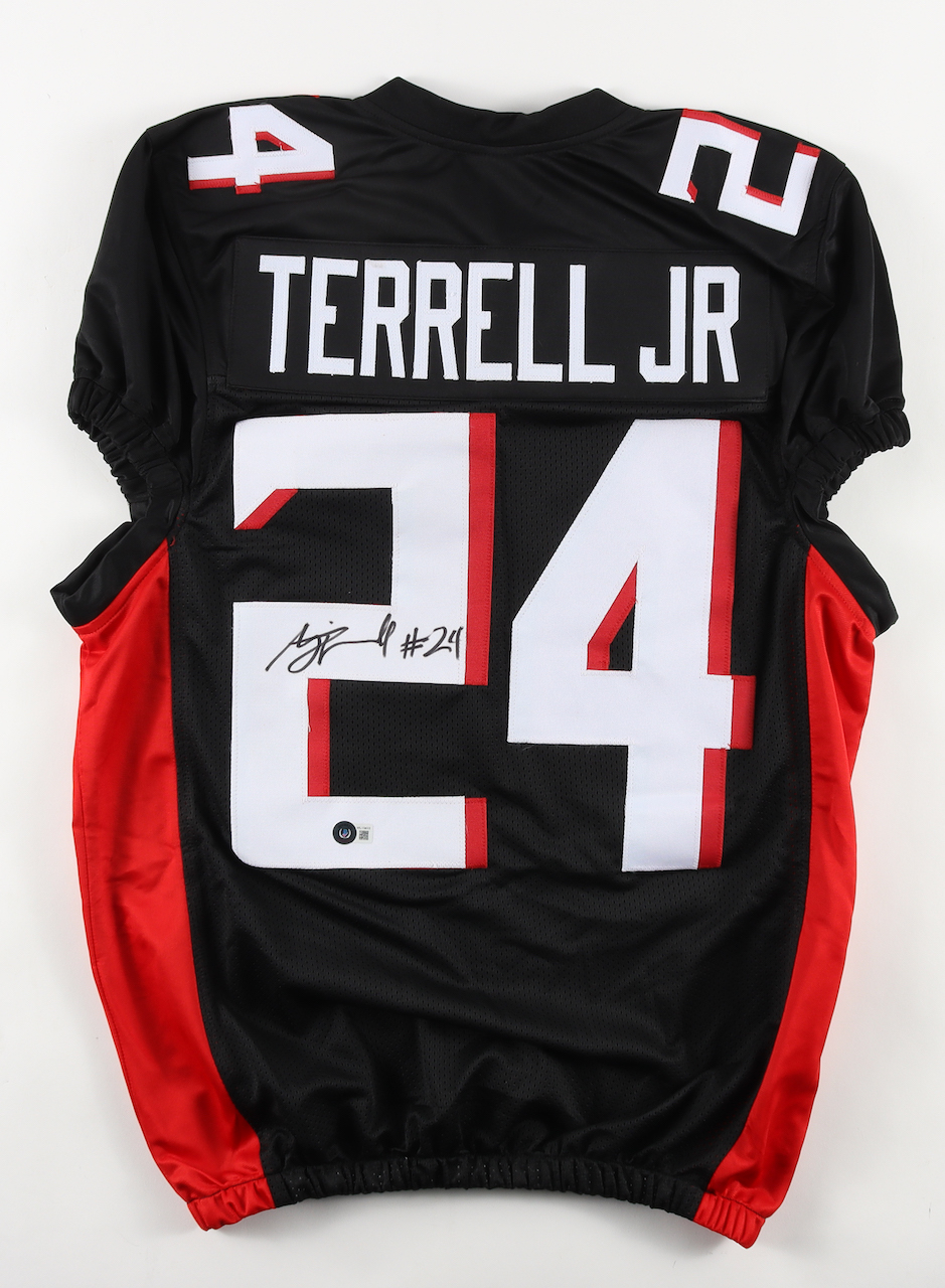 A. J. Terrell Signed Jersey (Beckett) at PristineAuction.com A. J. Terrell Signed Jersey (Beckett) at PristineAuction.com