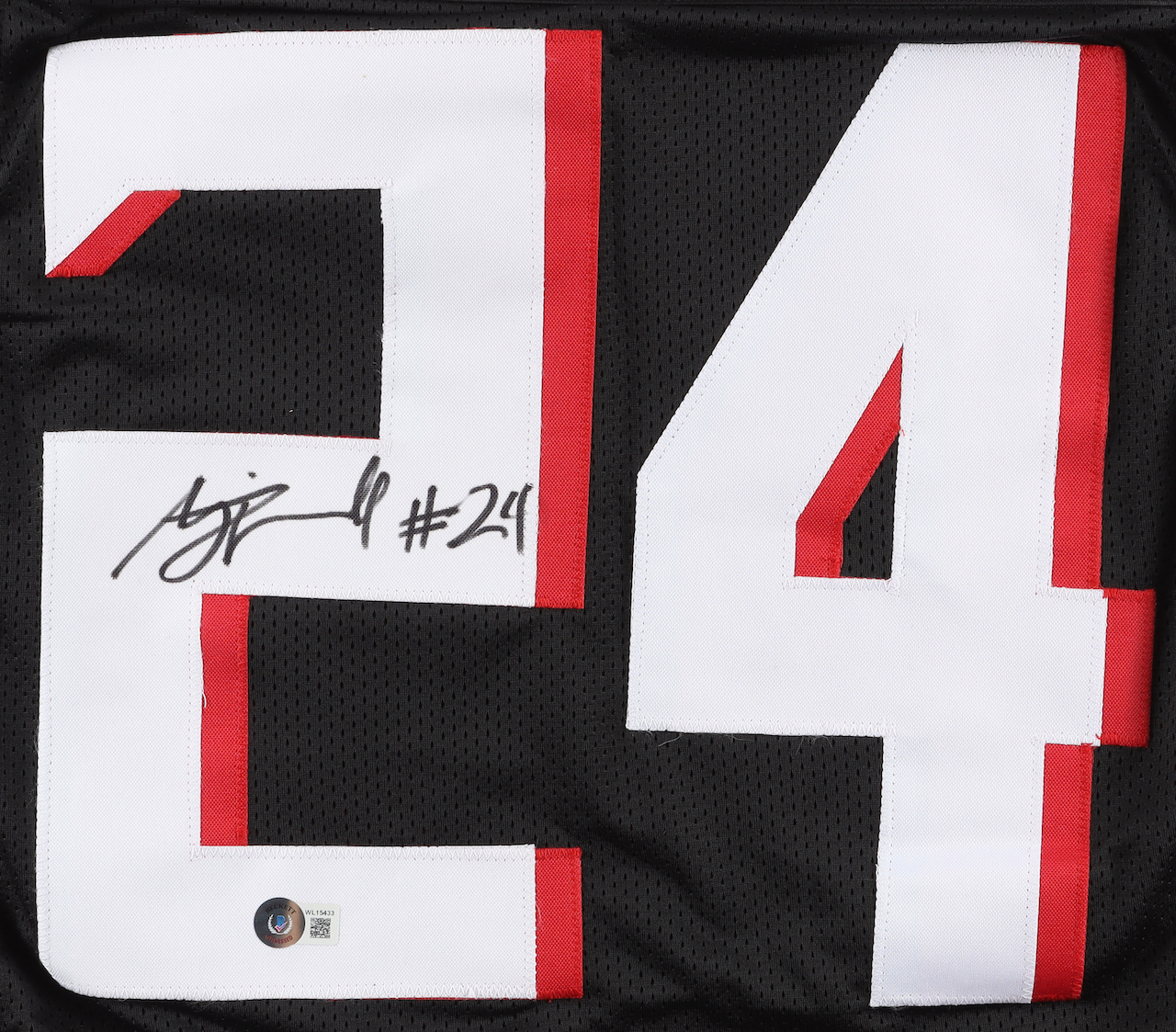 A. J. Terrell Signed Jersey (Beckett) at PristineAuction.com A. J. Terrell Signed Jersey (Beckett) at PristineAuction.com