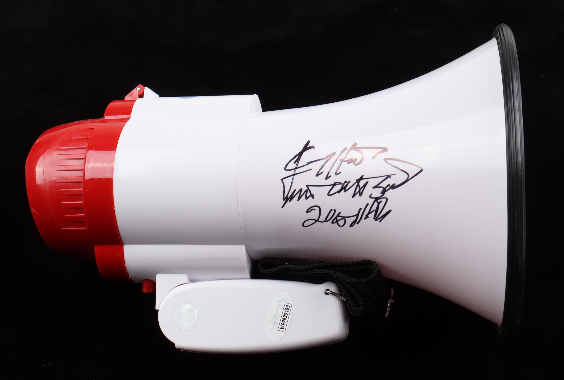 Jimmy Hart Signed Megaphone Inscribed "Mouth of the South" & "2005 HOF" (JSA) at PristineAuction.com Jimmy Hart Signed Megaphone Inscribed "Mouth of the South" & "2005 HOF" (JSA) at PristineAuction.com