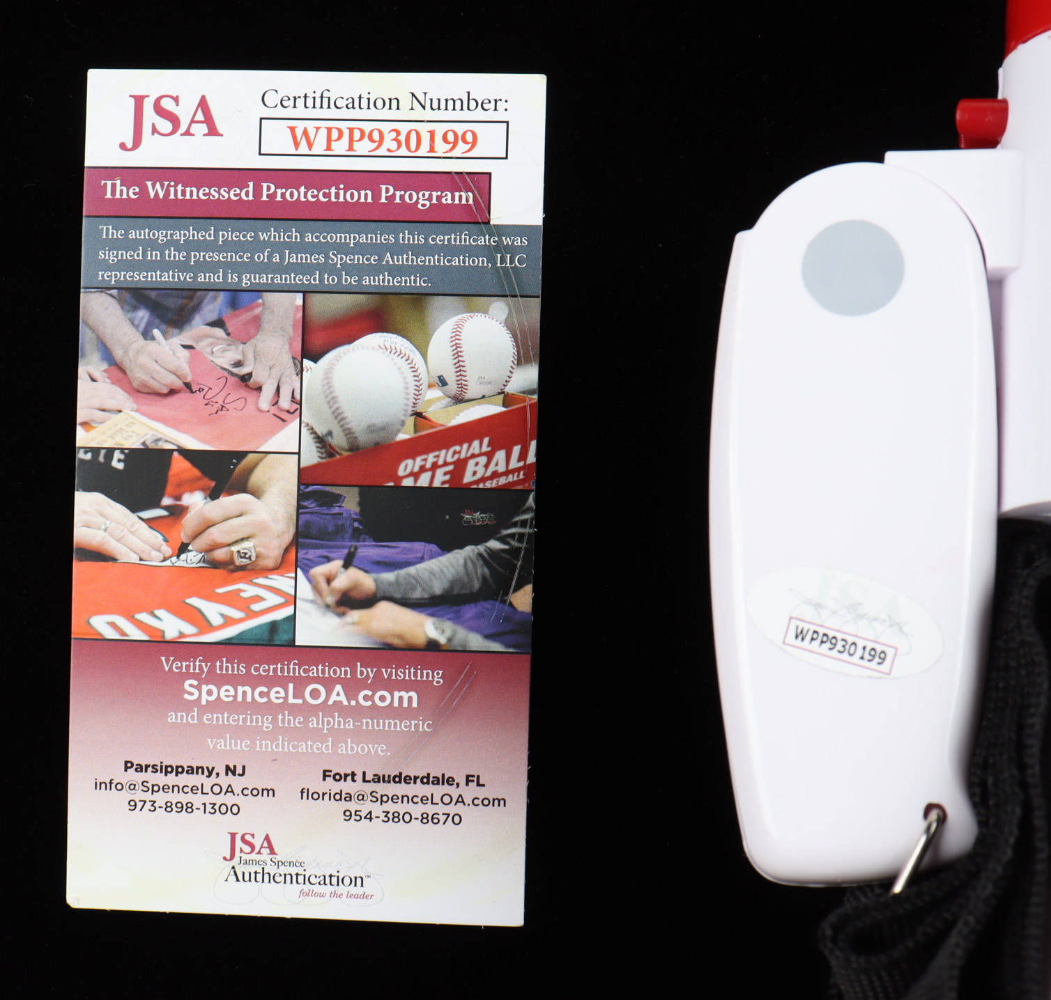 Jimmy Hart Signed Megaphone Inscribed "Mouth of the South" & "2005 HOF" (JSA) at PristineAuction.com Jimmy Hart Signed Megaphone Inscribed "Mouth of the South" & "2005 HOF" (JSA) at PristineAuction.com