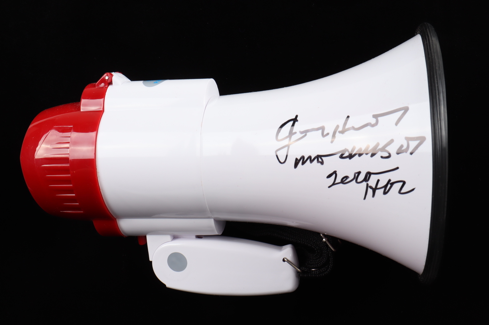 Jimmy Hart Signed Megaphone Inscribed "Mouth of the South" & "2005 HOF" (JSA) at PristineAuction.com Jimmy Hart Signed Megaphone Inscribed "Mouth of the South" & "2005 HOF" (JSA) at PristineAuction.com