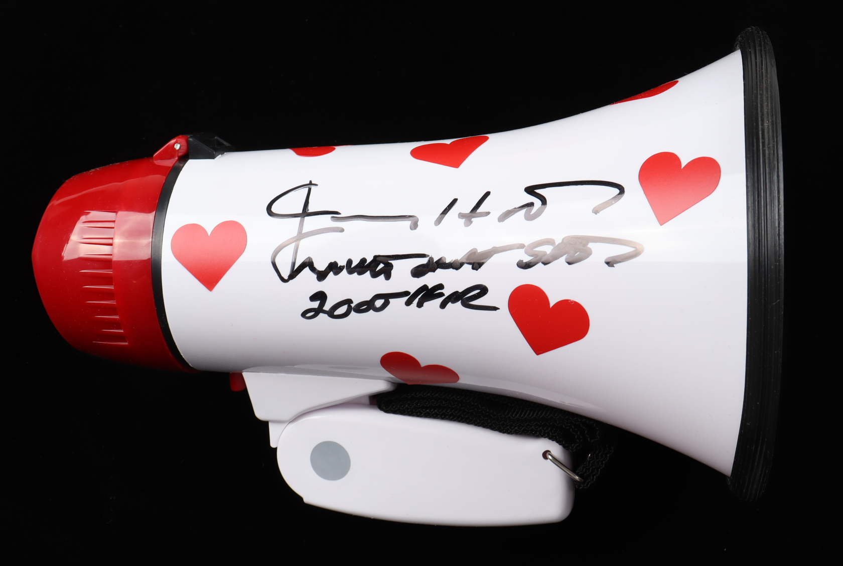 Jimmy Hart Signed Megaphone Inscribed "Mouth of the South" & "2005 HOF" (JSA) at PristineAuction.com Jimmy Hart Signed Megaphone Inscribed "Mouth of the South" & "2005 HOF" (JSA) at PristineAuction.com