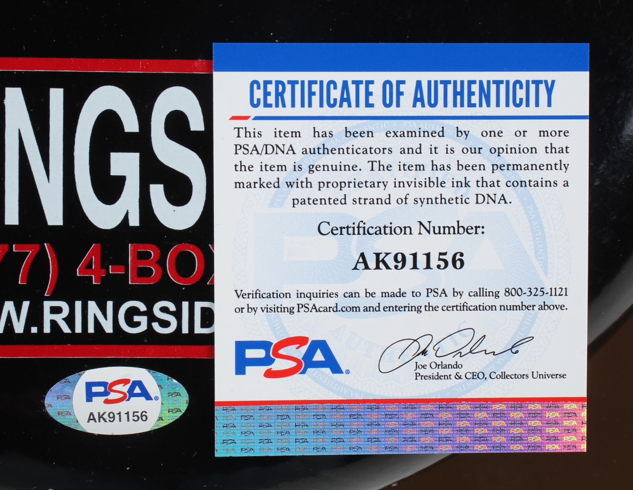 Mike Tyson Signed Authentic Ringside Boxing Bell (PSA) at PristineAuction.com Mike Tyson Signed Authentic Ringside Boxing Bell (PSA) at PristineAuction.com