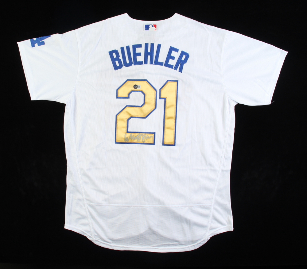 walker buehler signed jersey