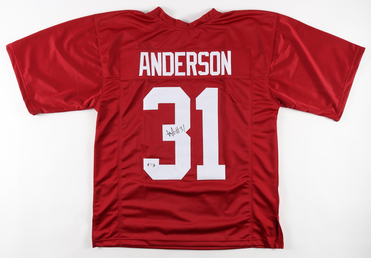 Will Anderson Jr. Signed Jersey (PSA) at PristineAuction.com Will Anderson Jr. Signed Jersey (PSA) at PristineAuction.com