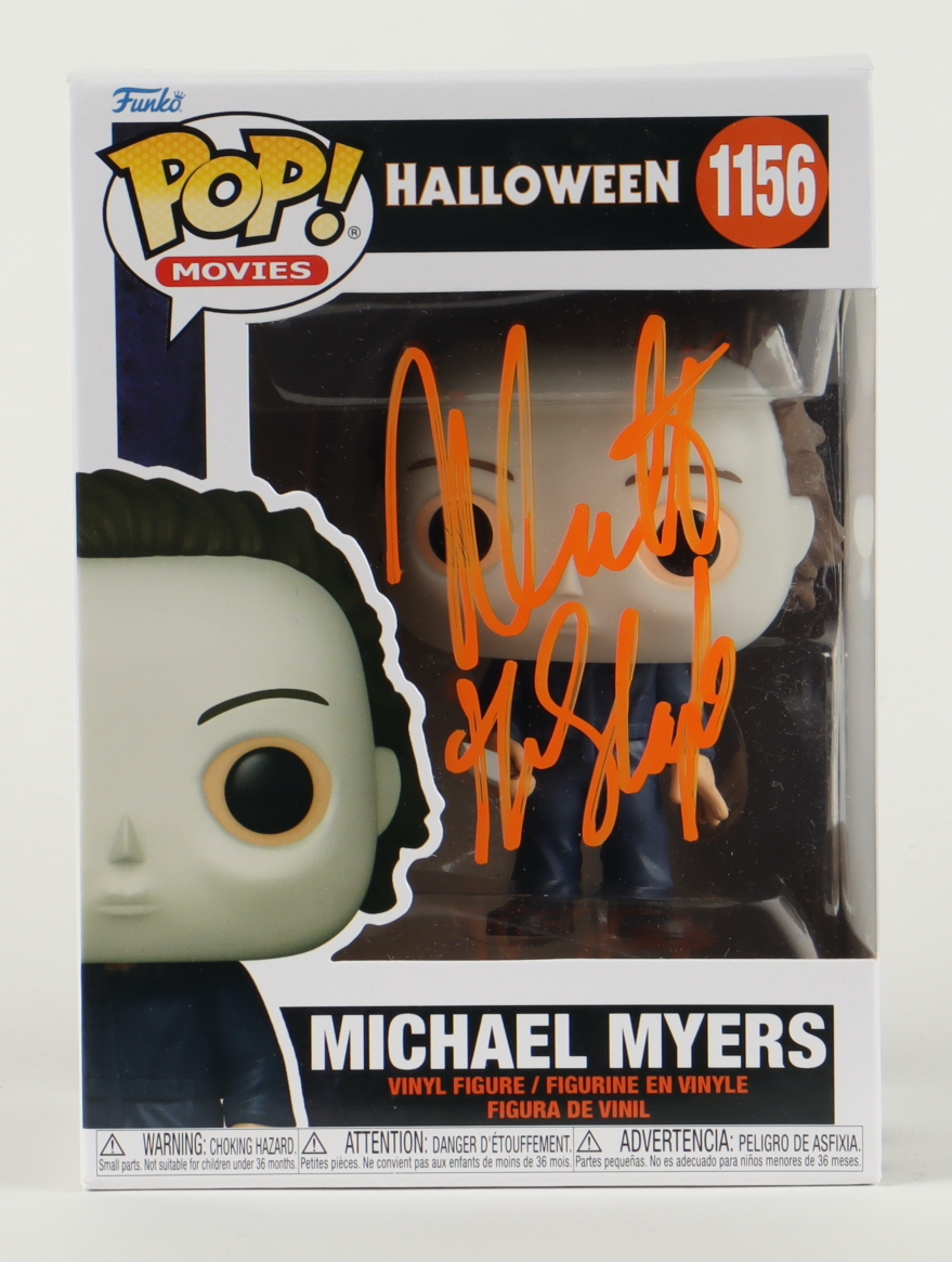 Nick Castle Signed "Halloween" #1156 Michael Myers Funko Pop! Vinyl Figure Inscribed "The Shape" (JSA) at PristineAuction.com Nick Castle Signed "Halloween" #1156 Michael Myers Funko Pop! Vinyl Figure Inscribed "The Shape" (JSA) at PristineAuction.com