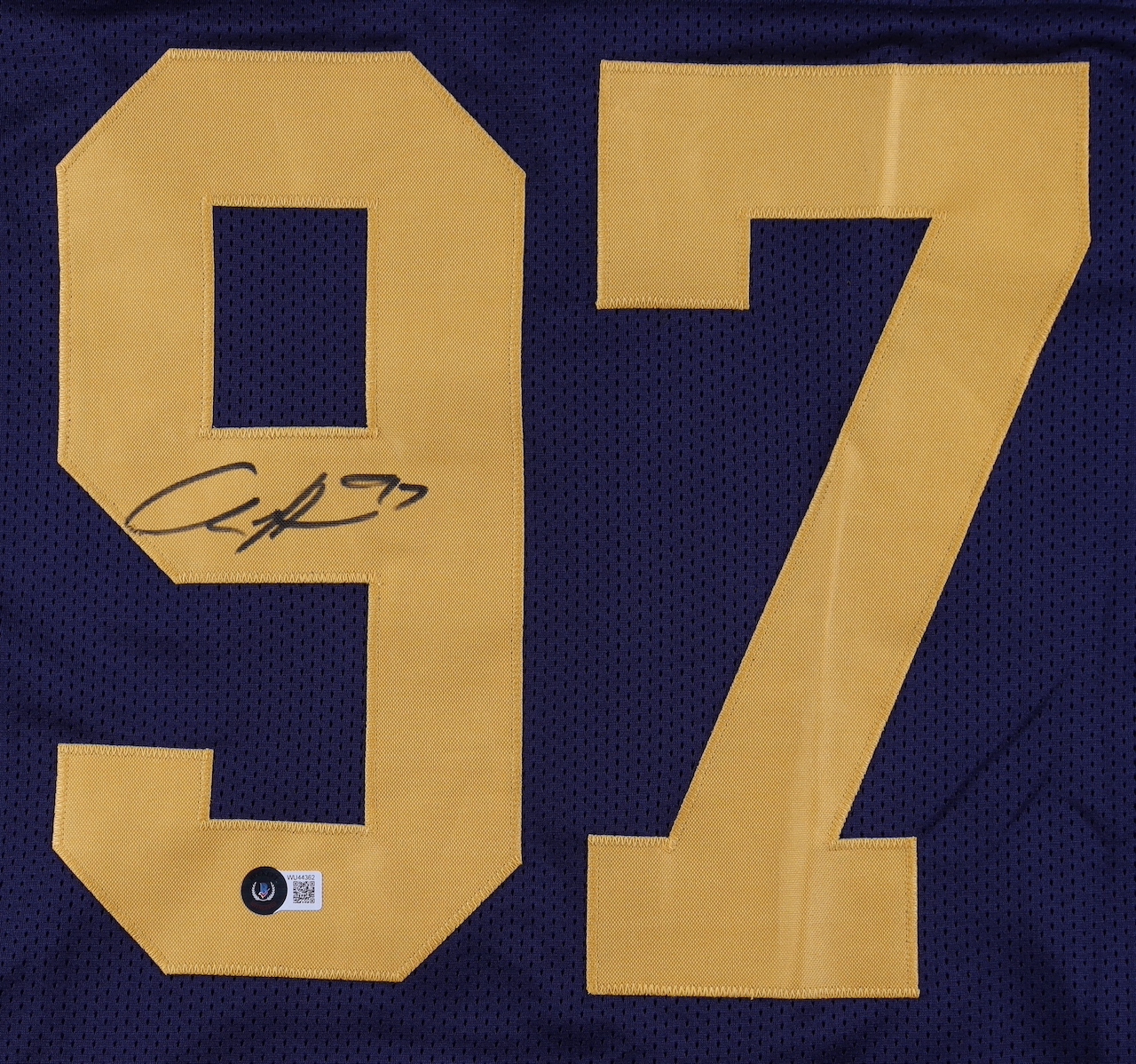 Aidan Hutchinson Signed Jersey (Beckett) at PristineAuction.com Aidan Hutchinson Signed Jersey (Beckett) at PristineAuction.com