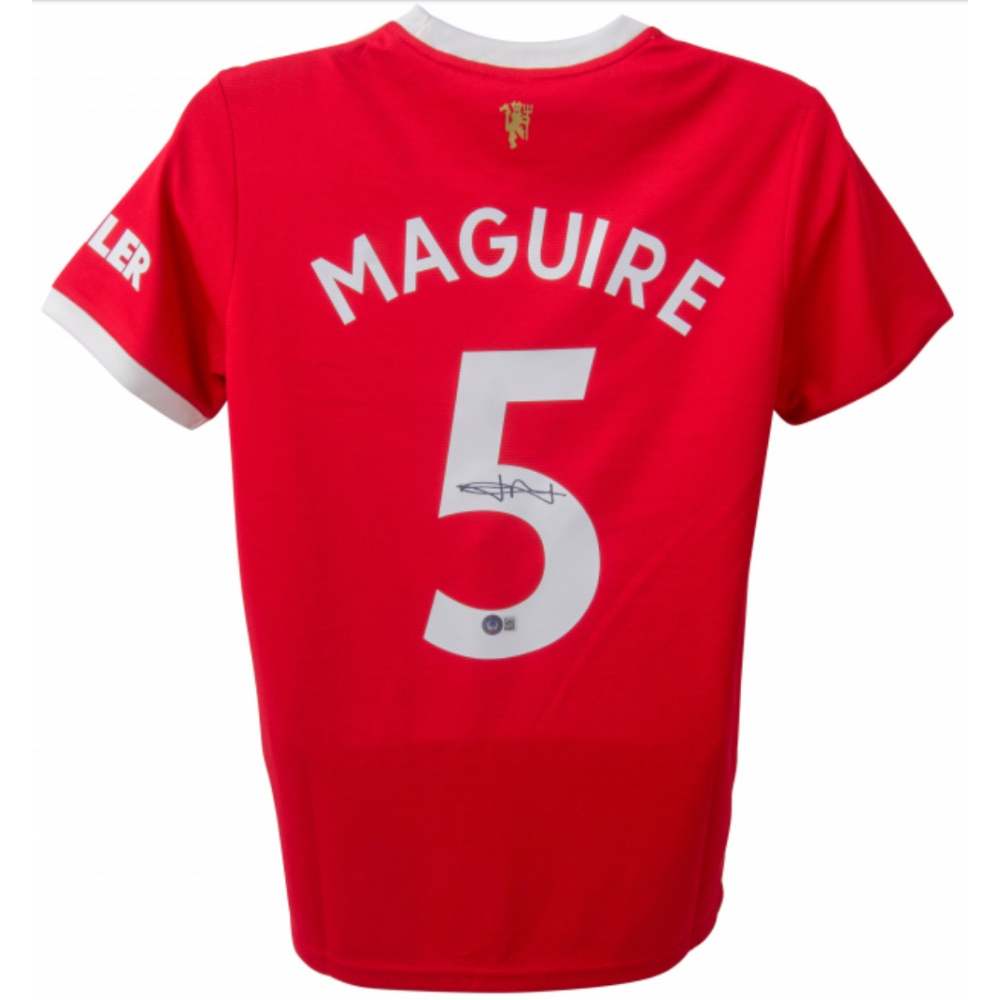Harry Maguire Signed Manchester United Jersey (Beckett) | Pristine Auction