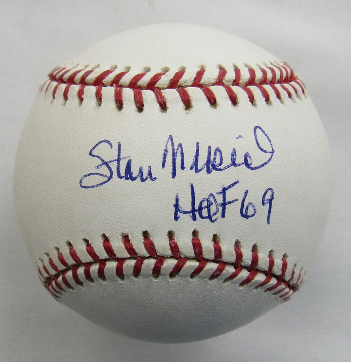 Stan Musial Signed OML Baseball Inscribed "HOF 69" (JSA) at PristineAuction.com Stan Musial Signed OML Baseball Inscribed "HOF 69" (JSA) at PristineAuction.com