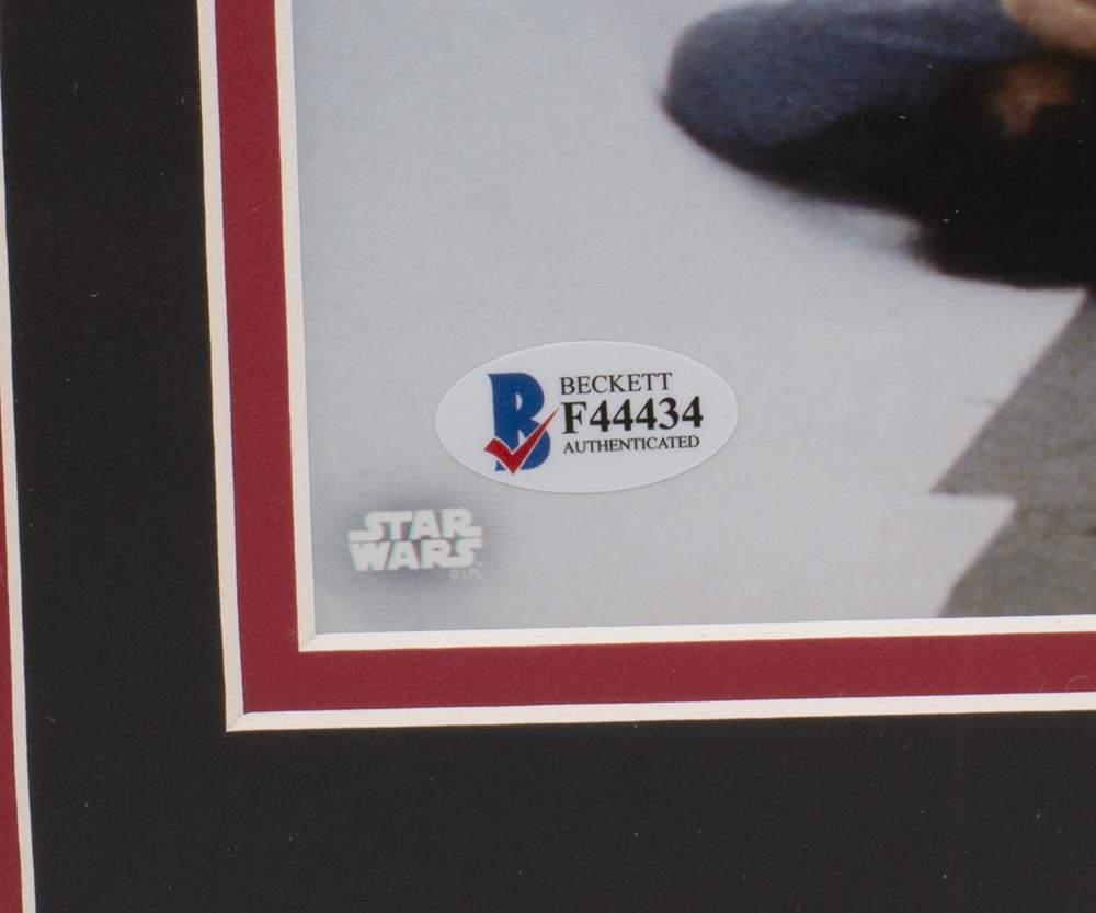 Dave Prowse Signed "Star Wars" 16x20 Custom Framed Photo Display Inscribed "Darth Vader" (Beckett) at PristineAuction.com Dave Prowse Signed "Star Wars" 16x20 Custom Framed Photo Display Inscribed "Darth Vader" (Beckett) at PristineAuction.com