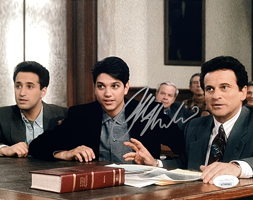 Ralph Macchio Signed "My Cousin Vinny" 8x10 Photo (JSA) Pristine Auction