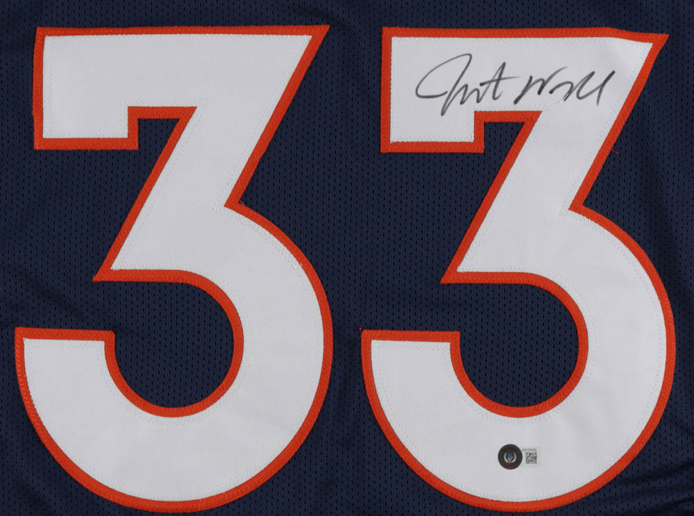 Javonte Williams Signed Jersey (Beckett) at PristineAuction.com Javonte Williams Signed Jersey (Beckett) at PristineAuction.com