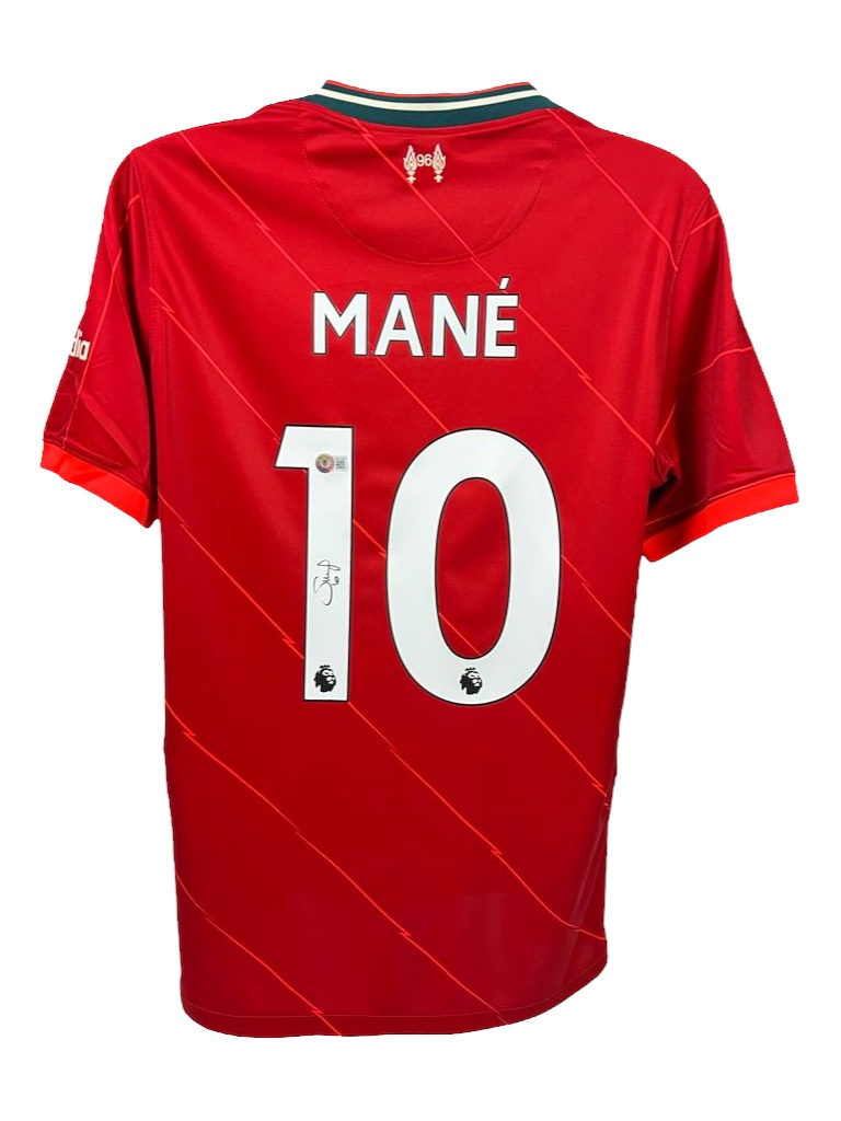 Sadio Mane Signed Liverpool Jersey (Beckett) at PristineAuction.com Sadio Mane Signed Liverpool Jersey (Beckett) at PristineAuction.com