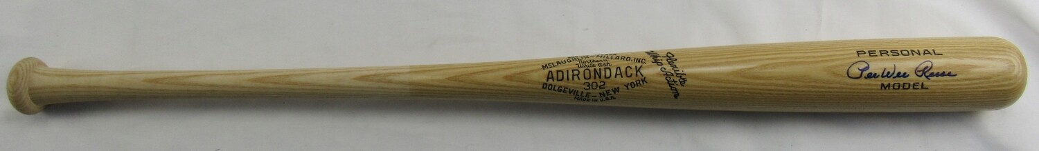 Pee Wee Reese Signed Adirondack Personal Model Baseball Bat (JSA) at PristineAuction.com Pee Wee Reese Signed Adirondack Personal Model Baseball Bat (JSA) at PristineAuction.com