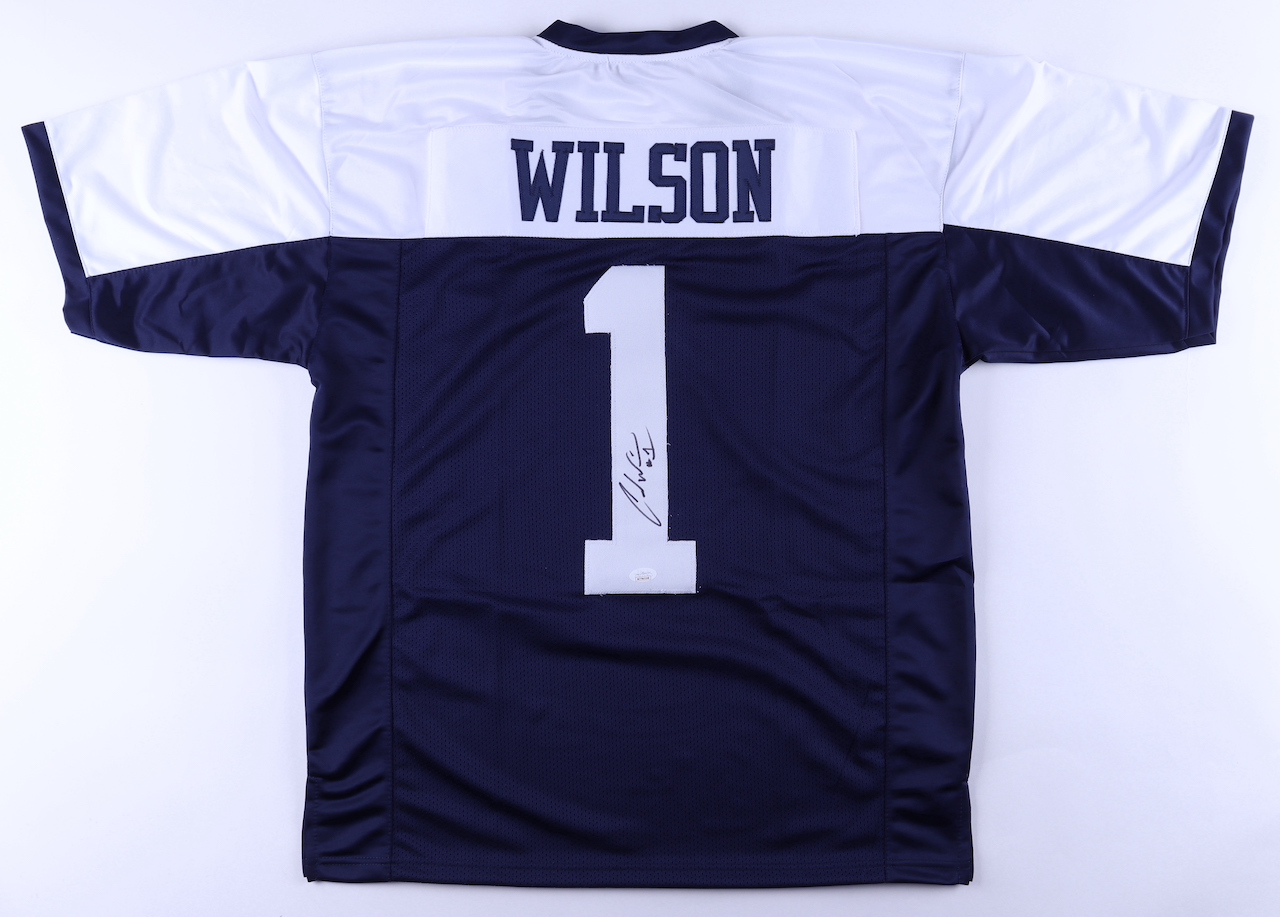 Cedrick Wilson Jr. Signed Jersey (JSA) at PristineAuction.com Cedrick Wilson Jr. Signed Jersey (JSA) at PristineAuction.com