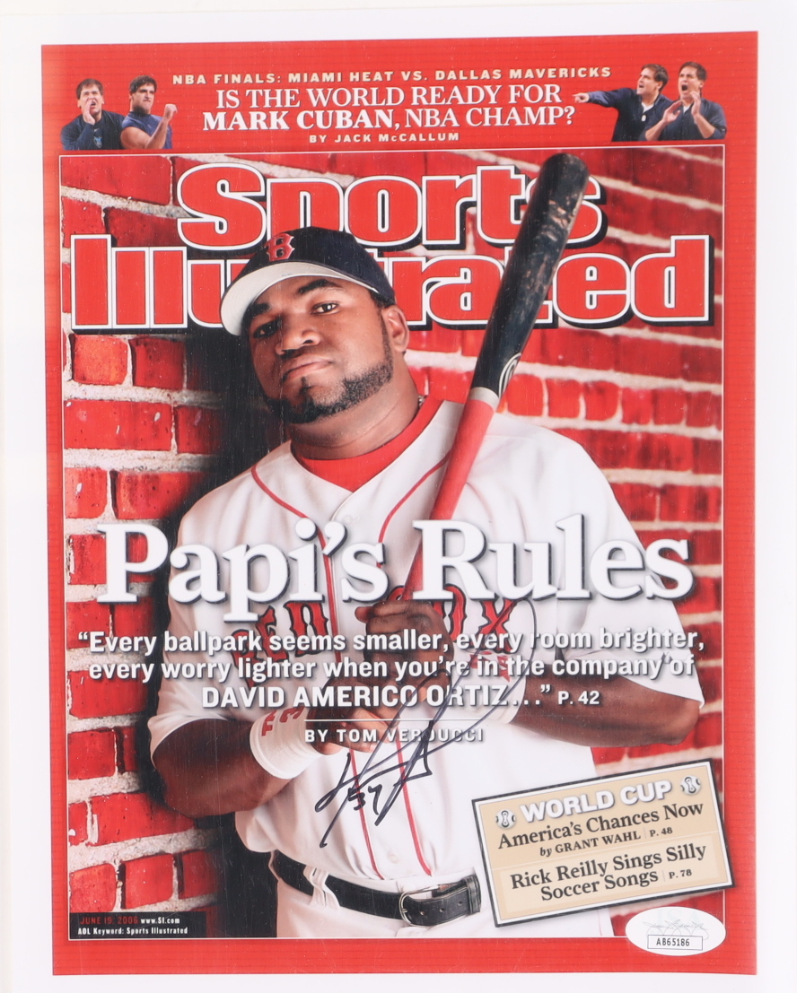 David Ortiz Signed Red Sox 8x10 Photo (JSA) at PristineAuction.com David Ortiz Signed Red Sox 8x10 Photo (JSA) at PristineAuction.com