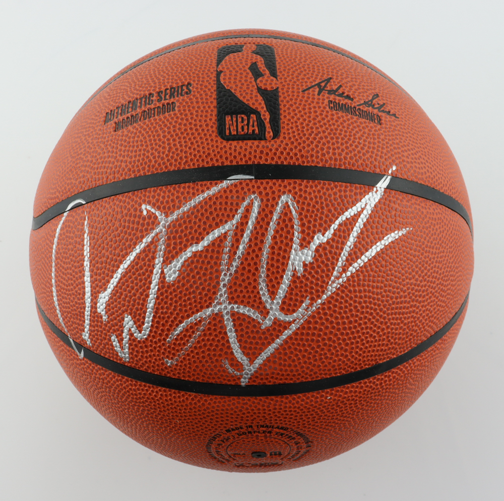 Dennis Rodman Signed NBA Authentic Series Basketball (JSA) at PristineAuction.com Dennis Rodman Signed NBA Authentic Series Basketball (JSA) at PristineAuction.com