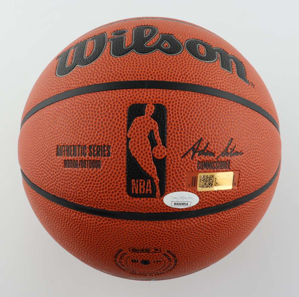Dennis Rodman Signed NBA Authentic Series Basketball (JSA) at PristineAuction.com Dennis Rodman Signed NBA Authentic Series Basketball (JSA) at PristineAuction.com