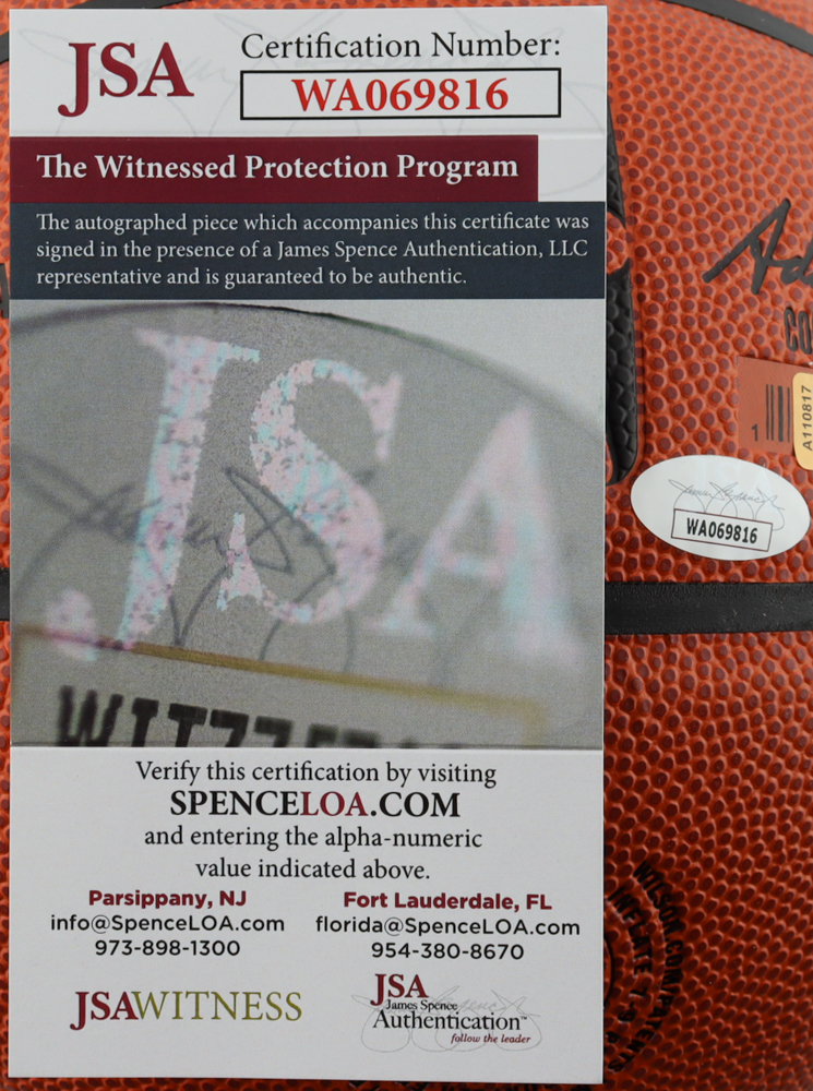 Dennis Rodman Signed NBA Authentic Series Basketball (JSA) at PristineAuction.com Dennis Rodman Signed NBA Authentic Series Basketball (JSA) at PristineAuction.com