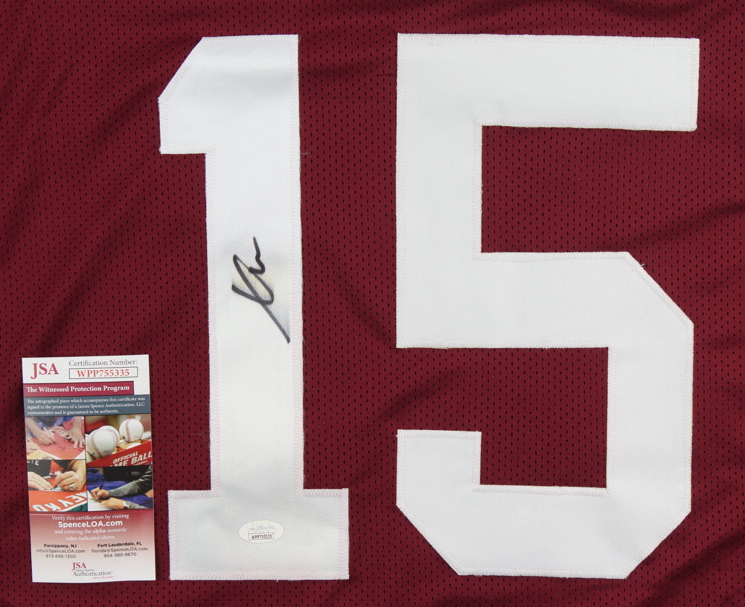 Xavier Mckinney Signed Jersey (JSA) at PristineAuction.com Xavier Mckinney Signed Jersey (JSA) at PristineAuction.com