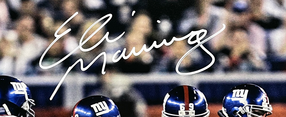 Eli Manning Signed Giants 16x20 Photo (Fanatics) at PristineAuction.com Eli Manning Signed Giants 16x20 Photo (Fanatics) at PristineAuction.com