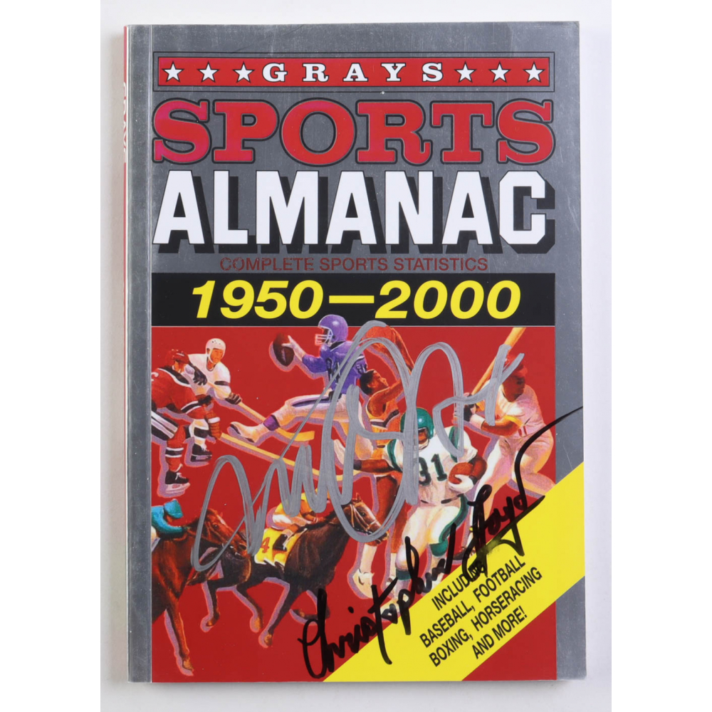 Michael J. Fox & Christopher Lloyd Signed "Back to the Future Part II" Grays Sports Almanac