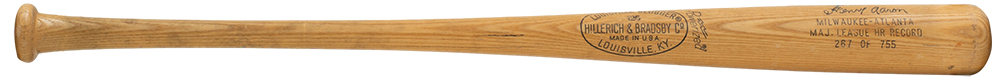 Hank Aaron Signed Louisville Slugger Player Model Baseball Bat (Beckett) at PristineAuction.com Hank Aaron Signed Louisville Slugger Player Model Baseball Bat (Beckett) at PristineAuction.com
