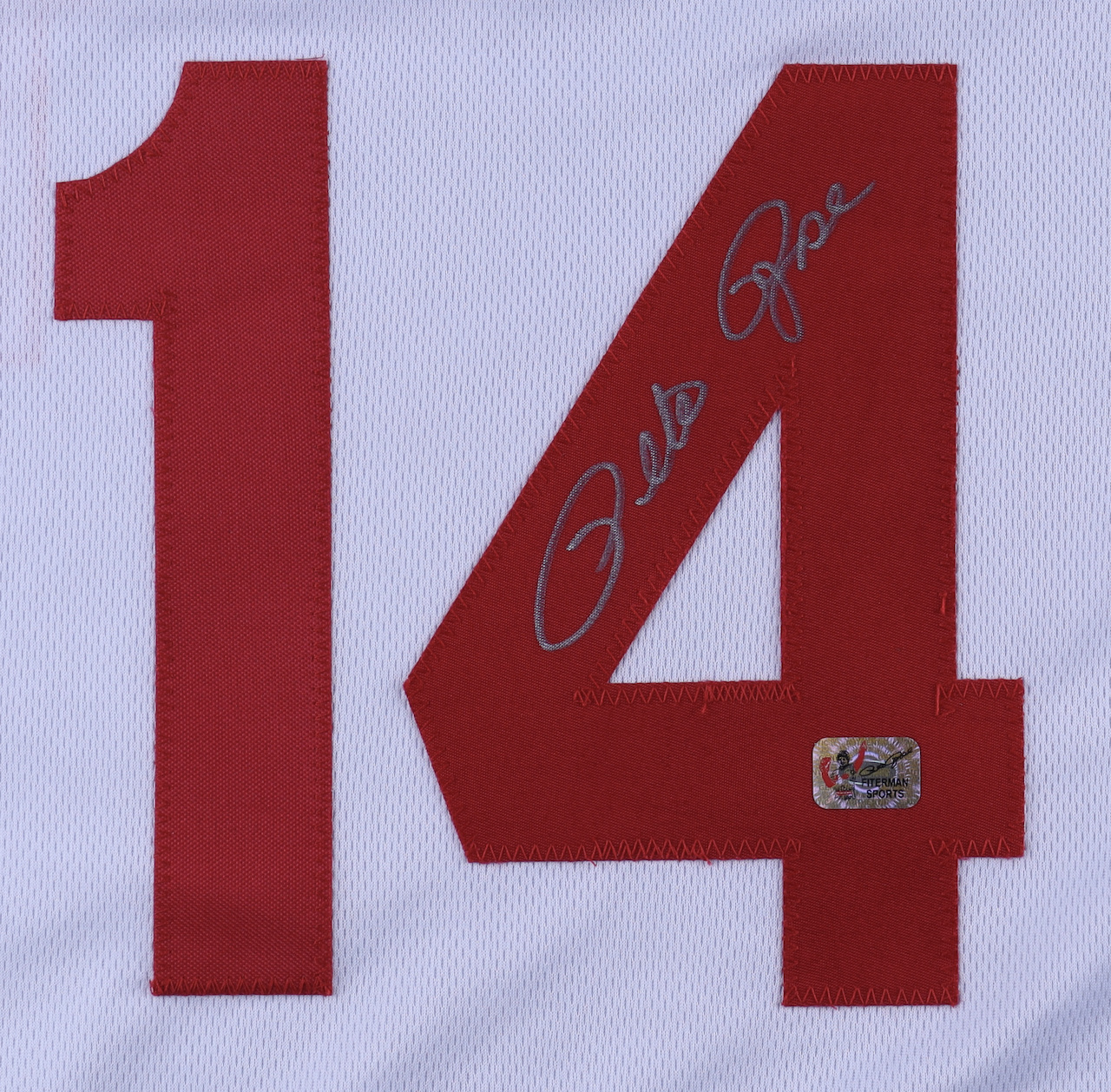 Pete Rose Signed Jersey (Rose) at PristineAuction.com Pete Rose Signed Jersey (Rose) at PristineAuction.com