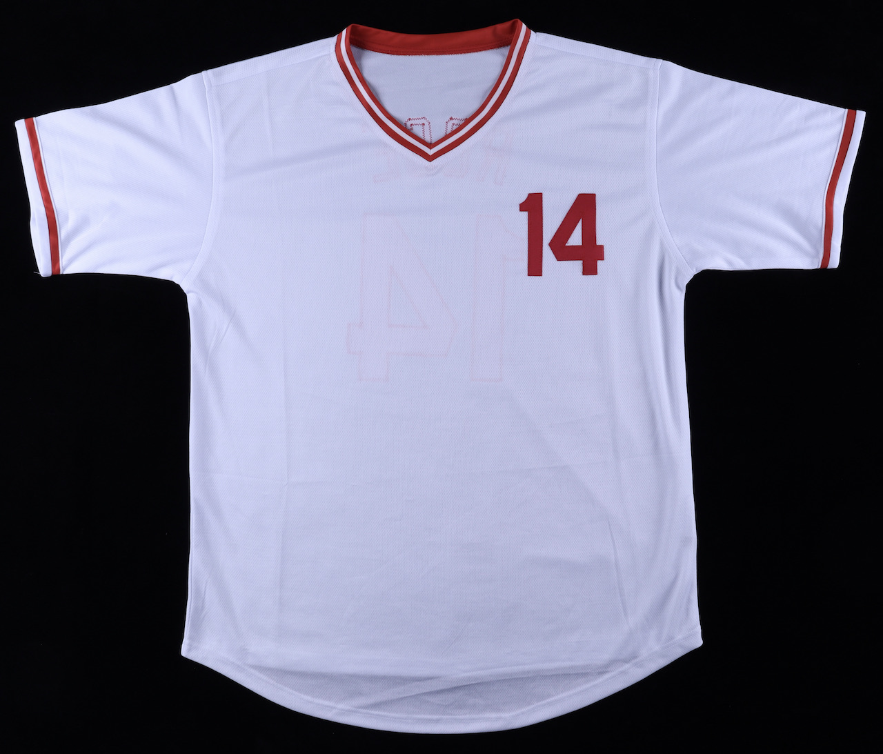 Pete Rose Signed Jersey (Rose) at PristineAuction.com Pete Rose Signed Jersey (Rose) at PristineAuction.com